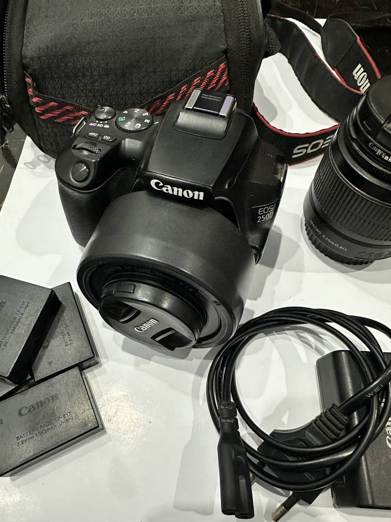 Canon EOS 250D DSLR Camera with 18-55mm & 50mm Lens 5