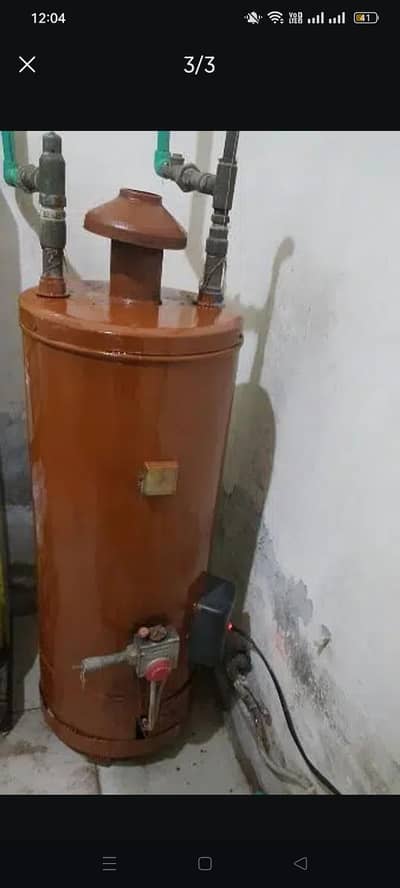 Geyser . Electric and Gas