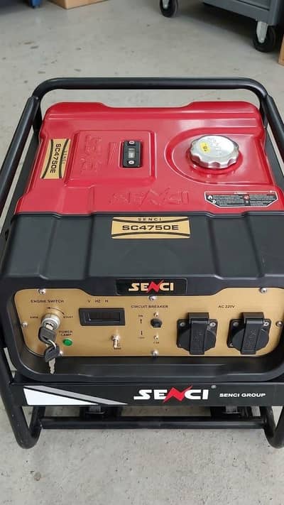 Senci SC4750E 4KVA Petrol Generator Self Start - Mardan