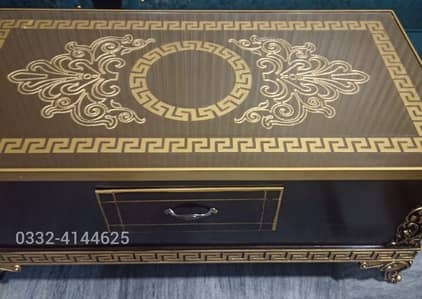 Center Mirror Table New With Side Daraz 0332-4144625