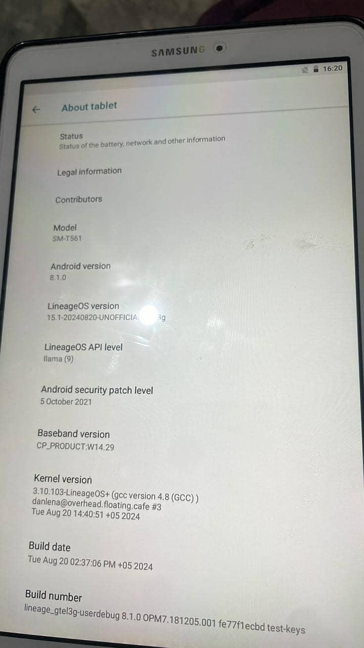 Samsung Tab 7