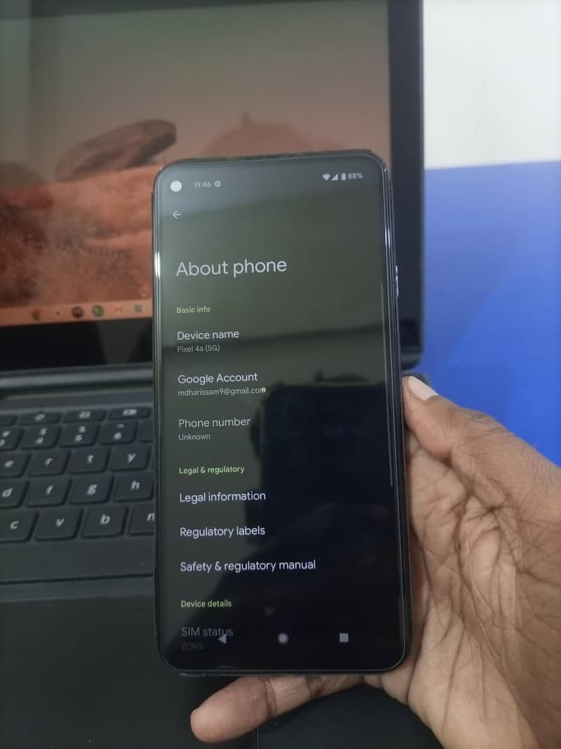 Google Pixel 4a 7