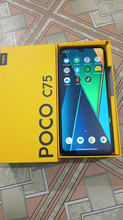 Xiaomi POCO C75 with box