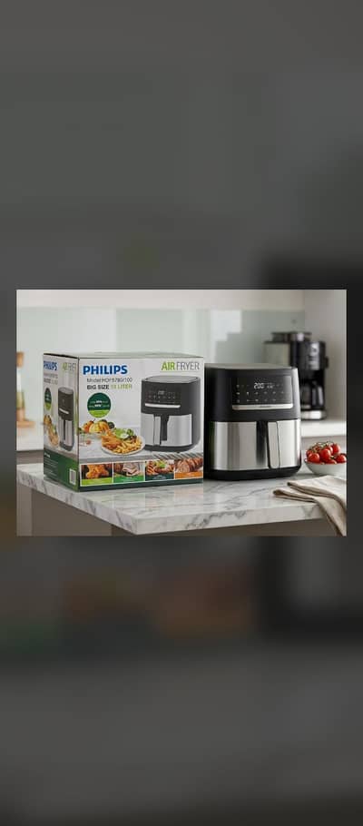 Philips Air Fryer Big Size 10 Litre (HDF5780/100) - 1800W