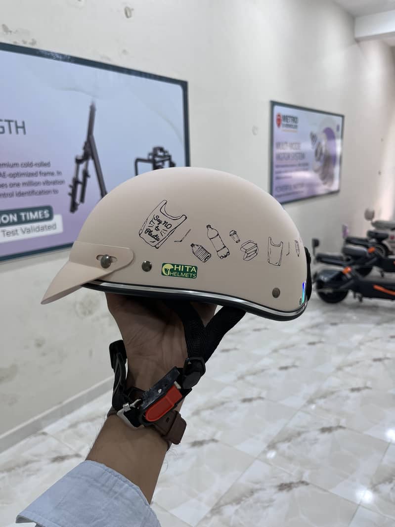 Half face helmet 8