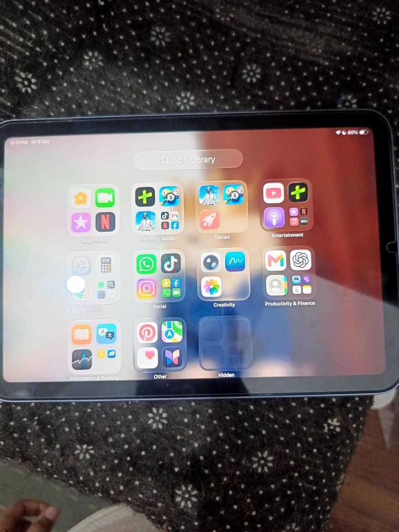 ipad mini 6 used 10/8 5