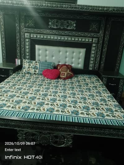 mukamml jahaiz set for sail 1.5 Lac -Bed, Sofa, dressing, showcase -Fo