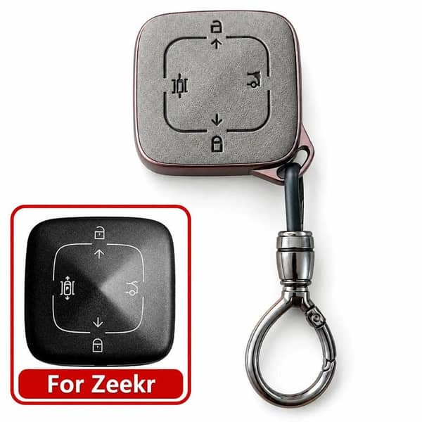 ZEEKR X / 7X / 009 TPU Key Cover with Metal Keychain | Protective Key Case