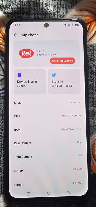 Itel S25