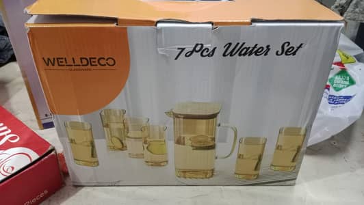 glass jug set