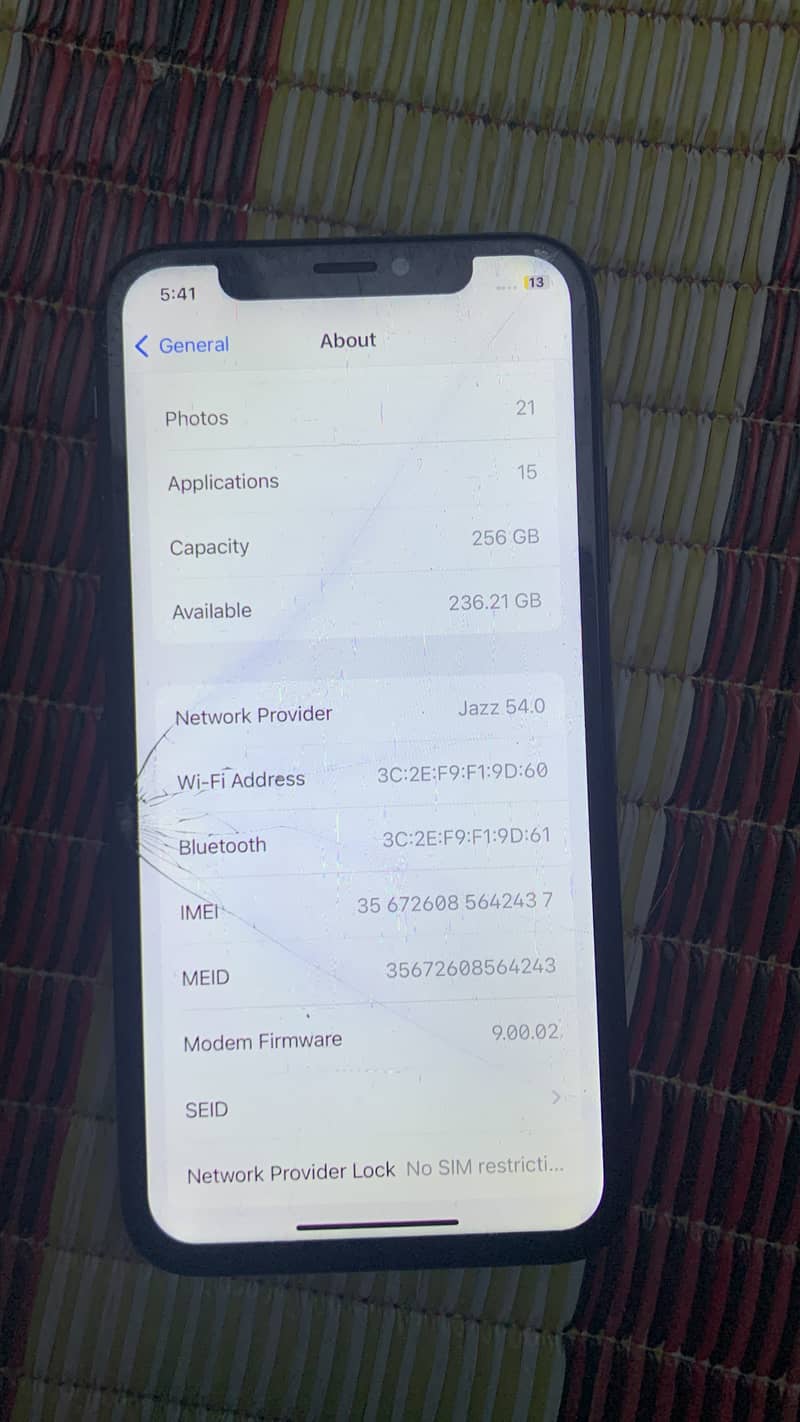 Apple iPhone X 7