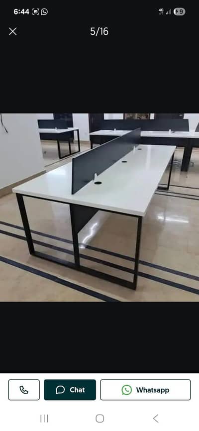 Workstations for 2, 4 Or 6 Persons , Modern Aesthetic Workstations ,