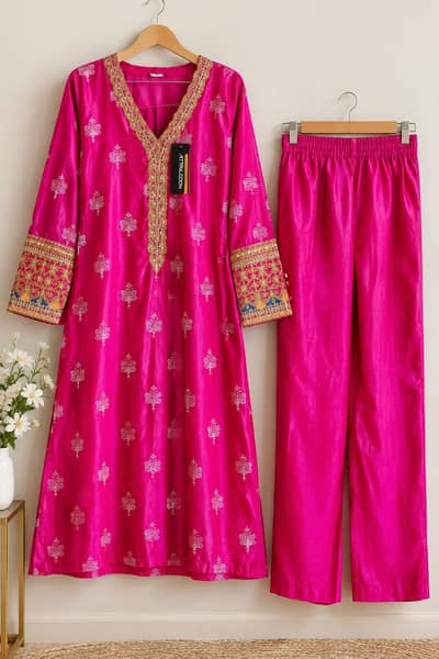 Brand New 2-piece Silk suit | Never worn | Tagged