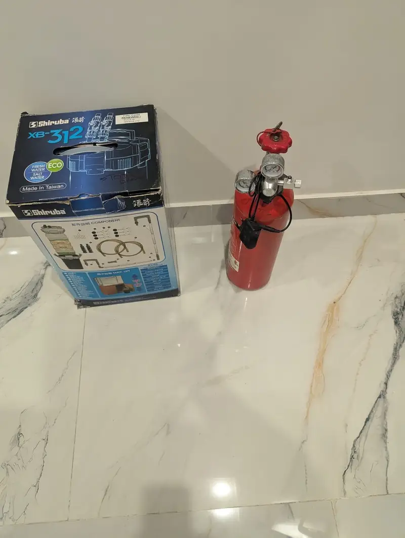 3KG CO2 Cylinder with Regulator & Solenoid for Aquarium Plants — photo 3