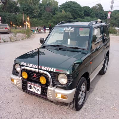 Mitsubishi Pajero Mini 1995/2007,non accidental guaranteed,4x4 working