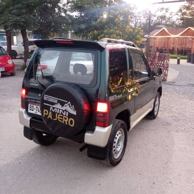 Mitsubishi Pajero Mini 1995/2007,non accidental guaranteed,4x4 working