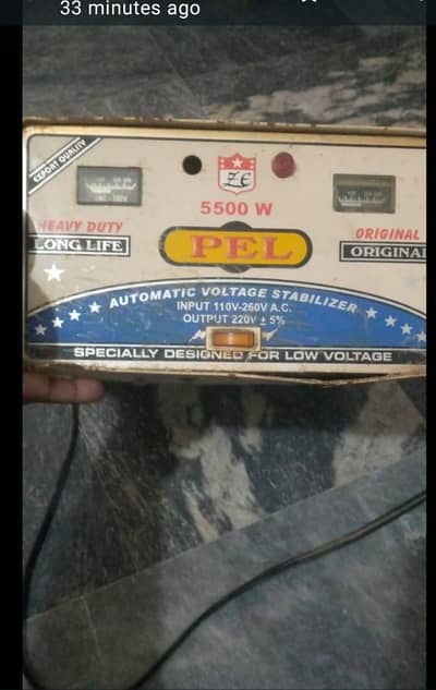 PEL STABILIZER 5500W