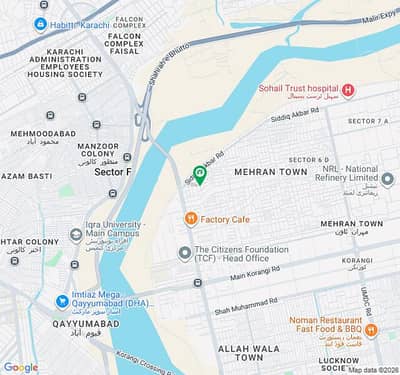 Industrial Land Of 240 Square Yards In Mehran Town For Rent