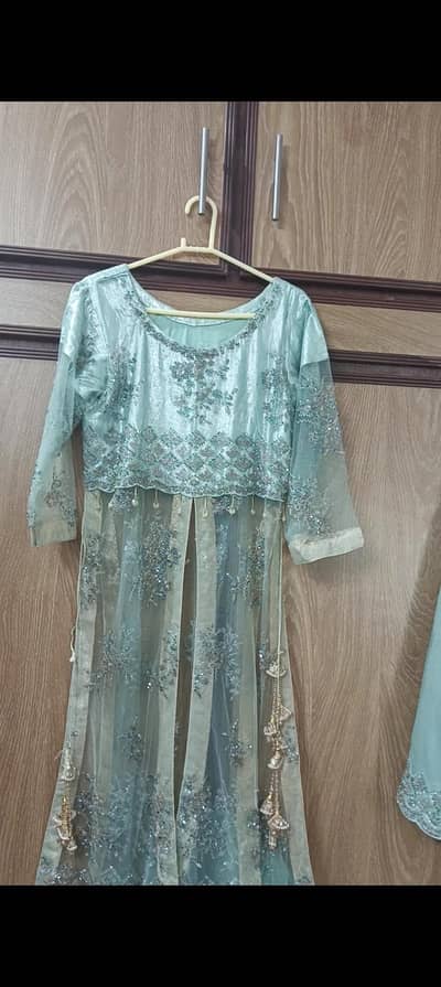 Cut work Fancy Net Dress for Sale