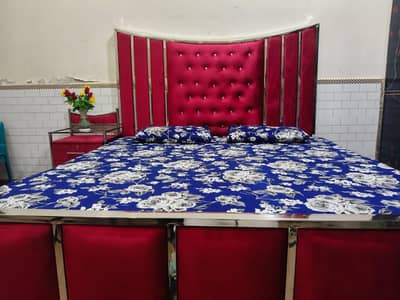 double bed steel