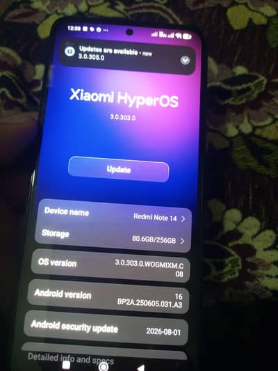 Xiaomi Redmi Note 14 8+4/256gb