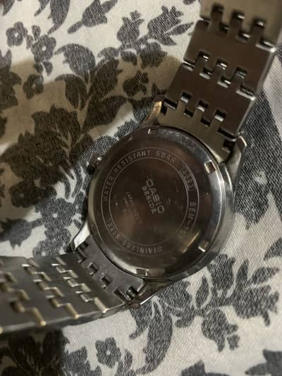 Original Casio BEM-151 Steel Watch
