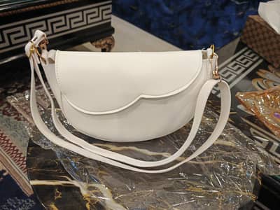 Trendy White Crossbody Sling Bag for Women - New Imported
