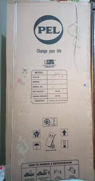 PEL Glass Door Refrigerator | Box Pack | Brand New