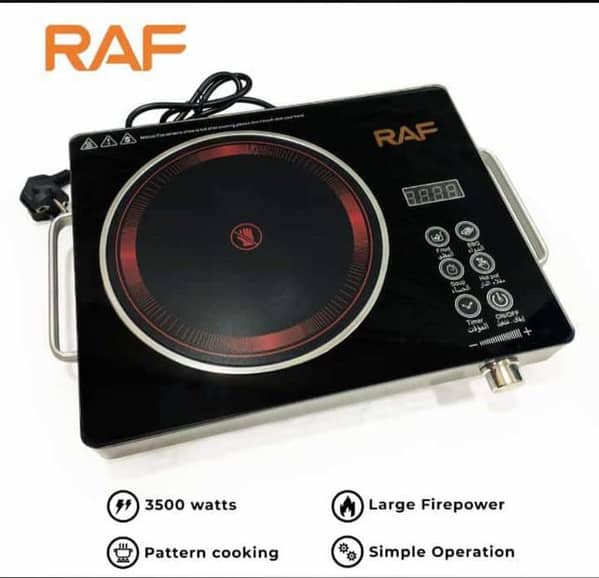 T  Infrared Electric Cooker - 3500W Hot Plate Stove for Fast & Efficient Cooking - Electric Infrared Stove for Home & Kitchen