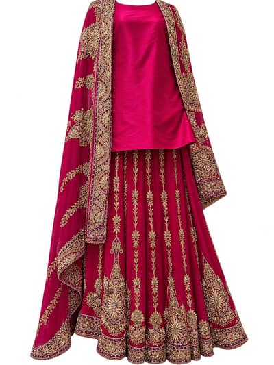 Bridal traditional dress