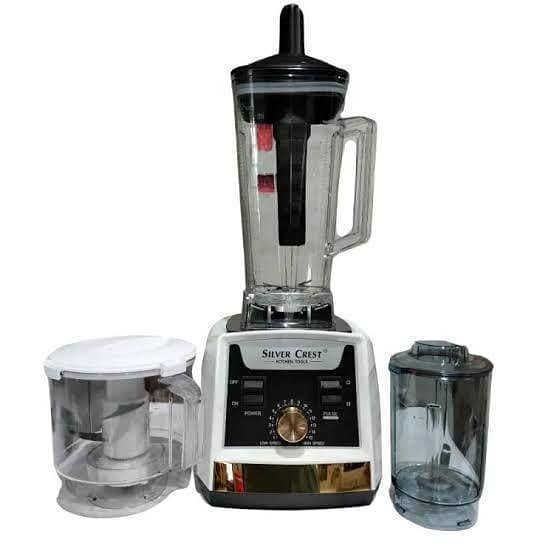 T  SilverCrest Juicer Machine - Portable Juicer Machine - Grinder Machine - Blender Machine - Masala Grinder - Masala Mixer - Juicer Machine For kitchen Use - 3 in 1 Juicer Machine