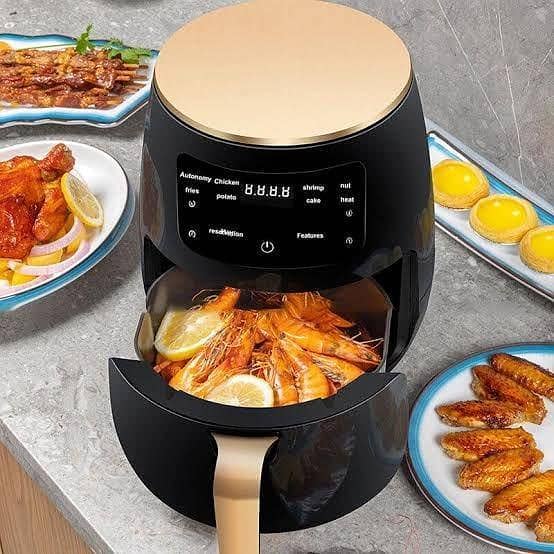 T  Imported SilverCrest 6-Liter Digital Air Fryer: The Best Quality Kitchen Appliance for Healthier Cooking