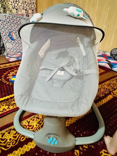 Mastela 3-in-1 Electric Baby Swing / Bouncer | Like New | Rs. 11,000