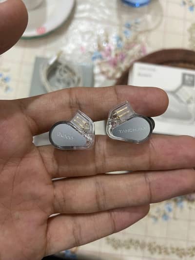Tanchjim Bunny IEM 3.5mm with Mic, with box & accessories