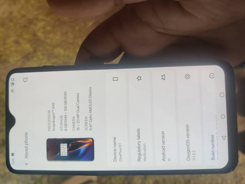 One Plus 6T 0