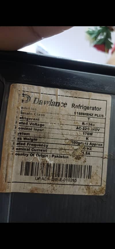 Dawlance Refrigerater Large Size