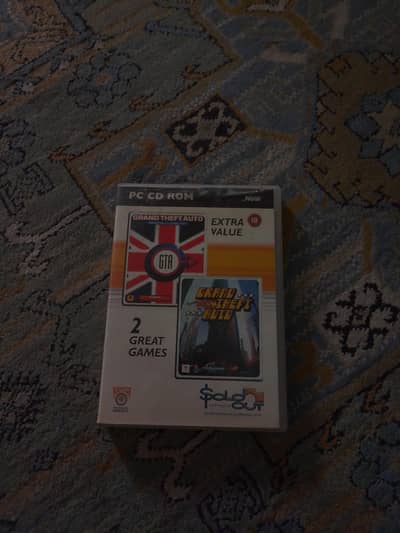 orignal GTA cd for pc collector's game