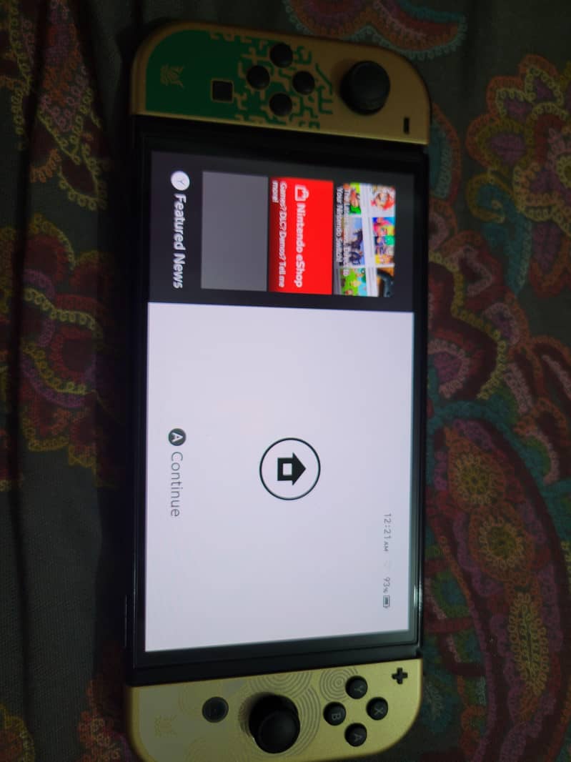 Switch Oled Zelda Edition 4