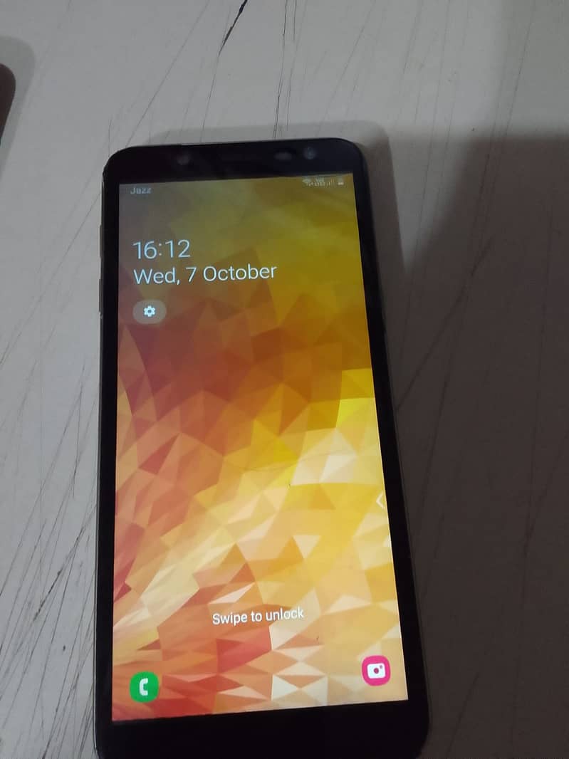 Glaxy j6 mobile normal condition 0