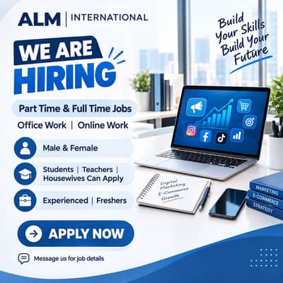Hiring male and female for work