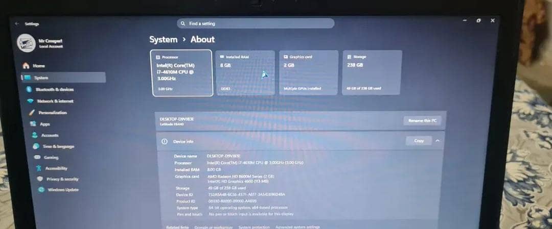 DELL LATITUDE E6440 1