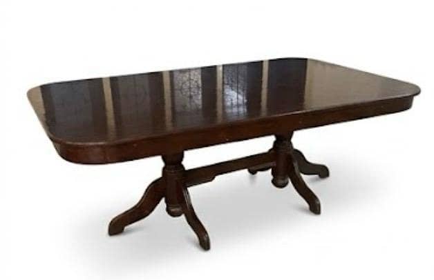 Dining table without chairs 5