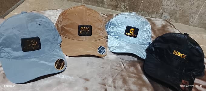 Velvet shining cap