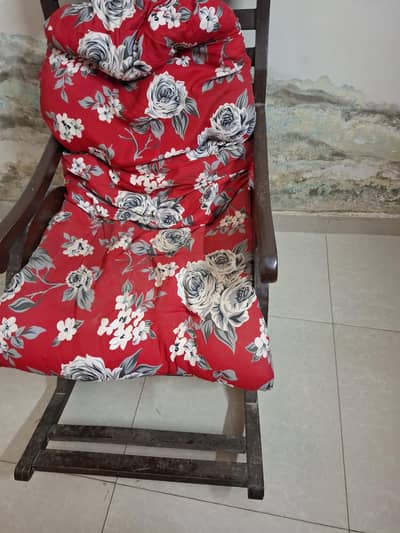 rocking wooden chair