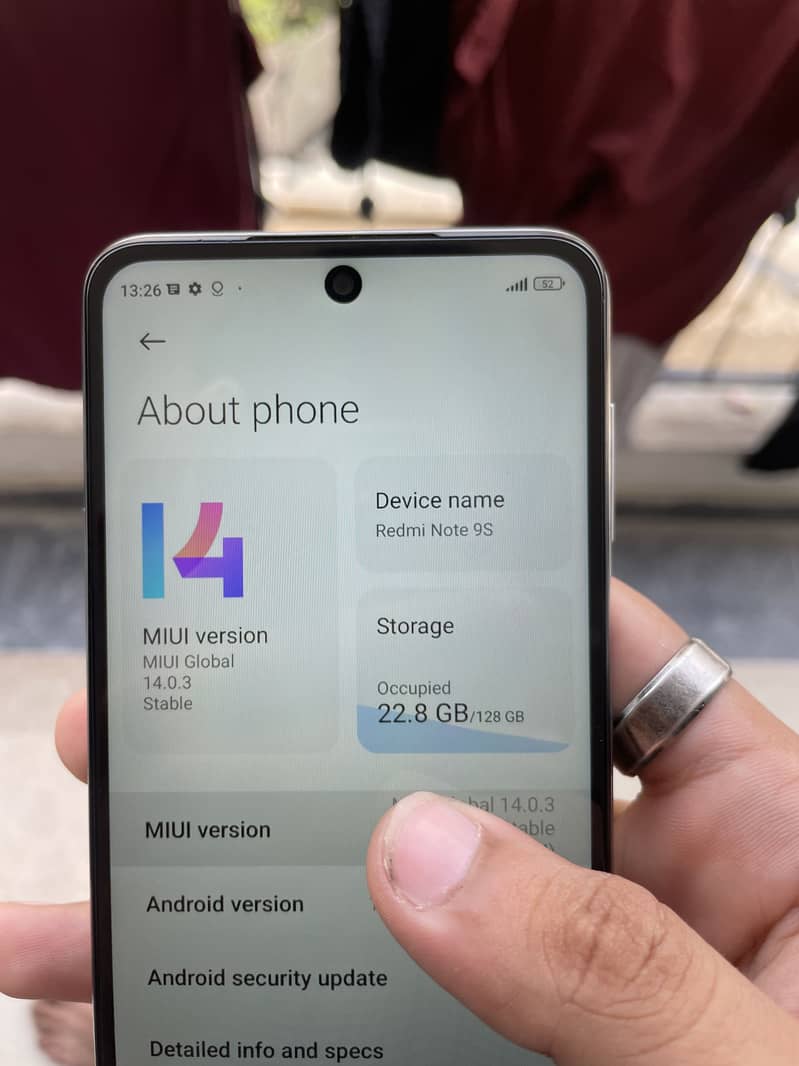 Xiaomi Redmi Note 9S 8