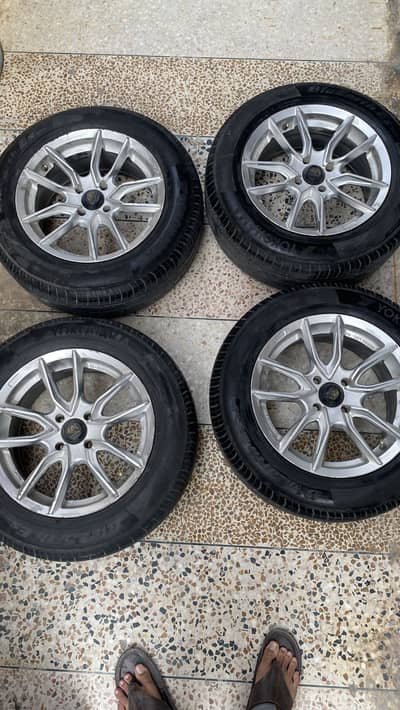 Yokohama tyres and rims