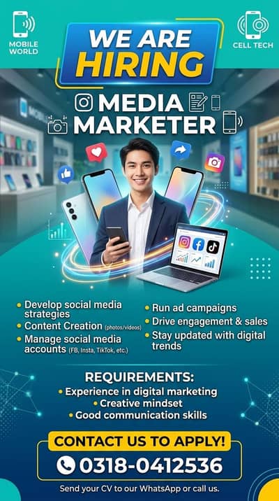 Hiring media marketer