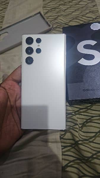 samsung s22 ultra official pta approved 12 gb 256 gb box and cable