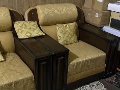 1,2,3 seater sofa set and Dewan (175k+40k)