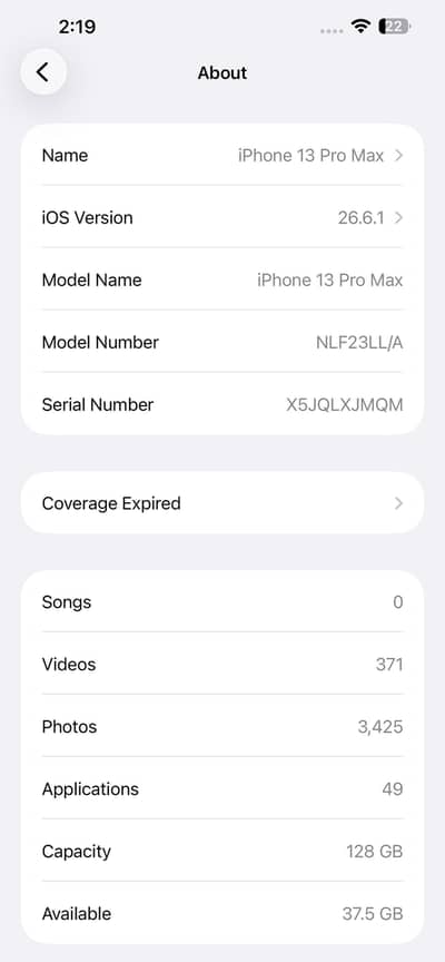Apple iPhone 13 Pro Max